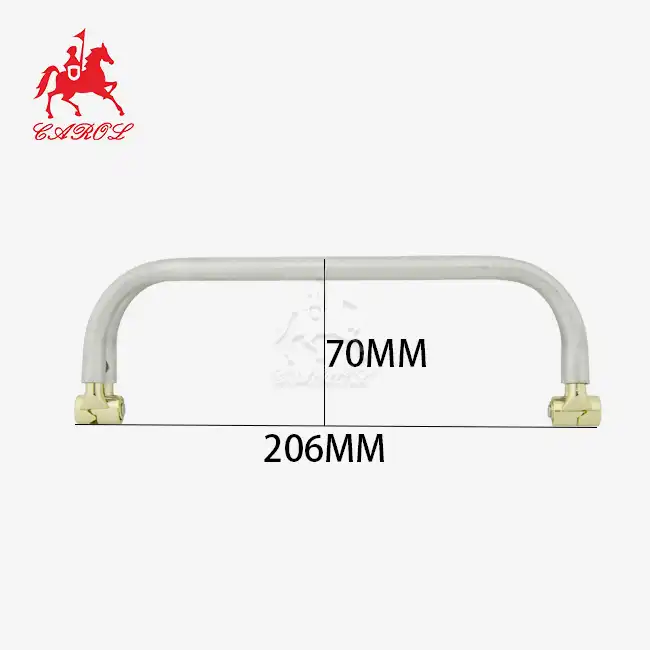Aluminium Tubular Internal Hinge Doctor Bag Frame 0022B Aluminium Tubular Internal Hinge Doctor Bag Frame 0022B