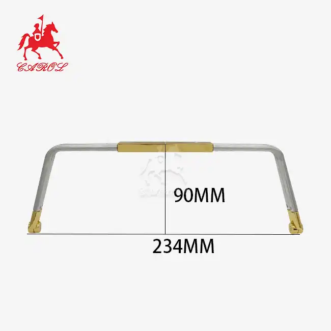 Trapezoid Flex Metal Frame For Purse 0023D Trapezoid Flex Metal Frame For Purse 0023D