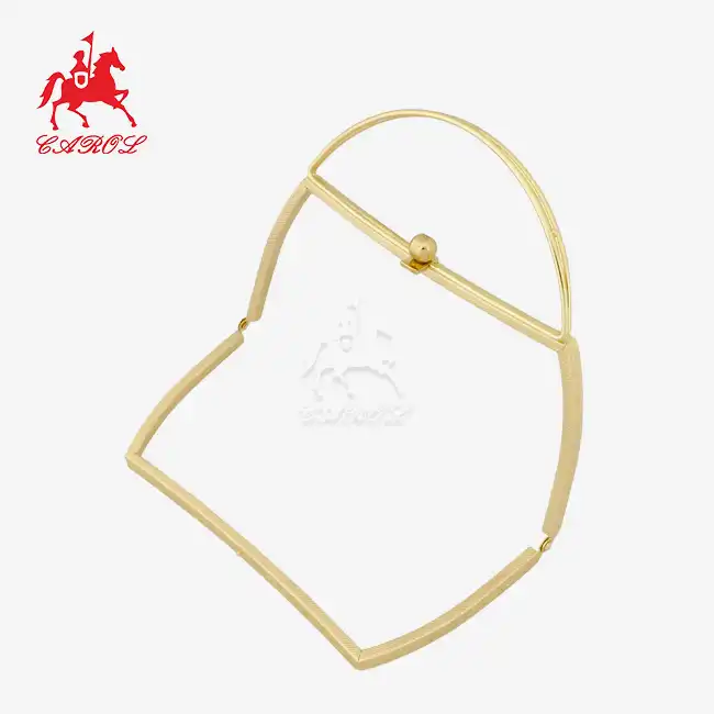 Metal Clasp Purse Frame With Handle 0017E