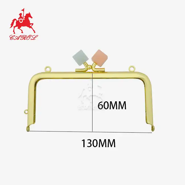 Square Metal Purse Frame 0031B Square Metal Purse Frame 0031B