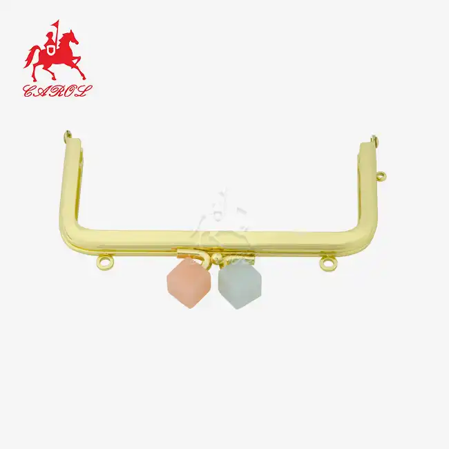 Square Metal Purse Frame 0031C Square Metal Purse Frame 0031C