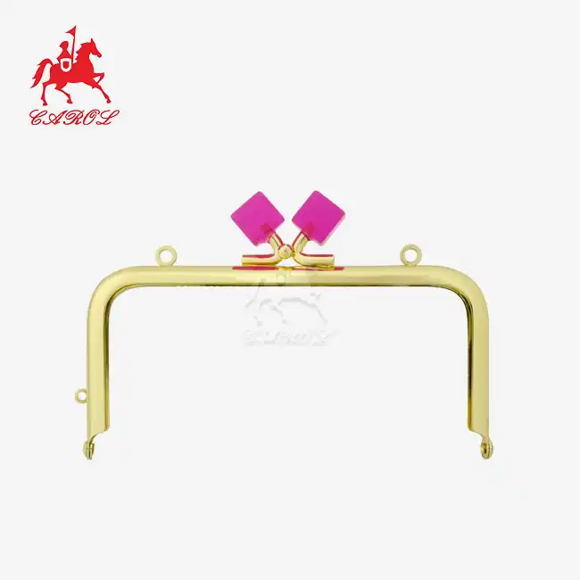 Square Metal Purse Frame 0031F Square Metal Purse Frame 0031F