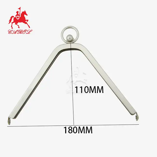 Triangle Clutch Purse Metal Frame 0019C
