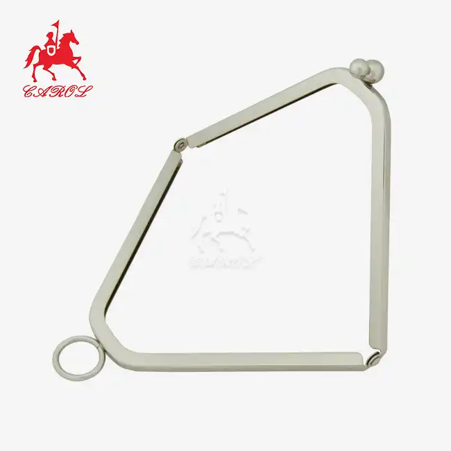 Triangle Clutch Purse Metal Frame 0019A Triangle Clutch Purse Metal Frame 0019A