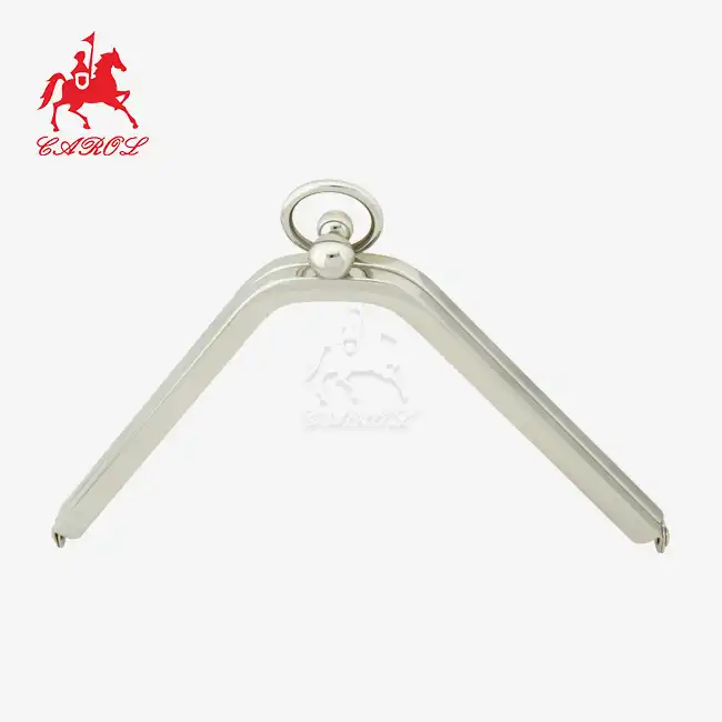 Triangle Clutch Purse Metal Frame 0019F