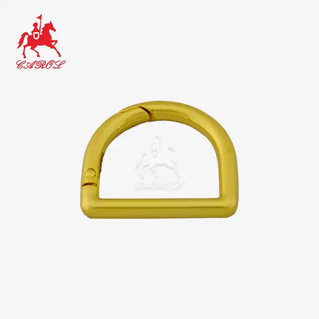D-shaped Spring Ring Clasp