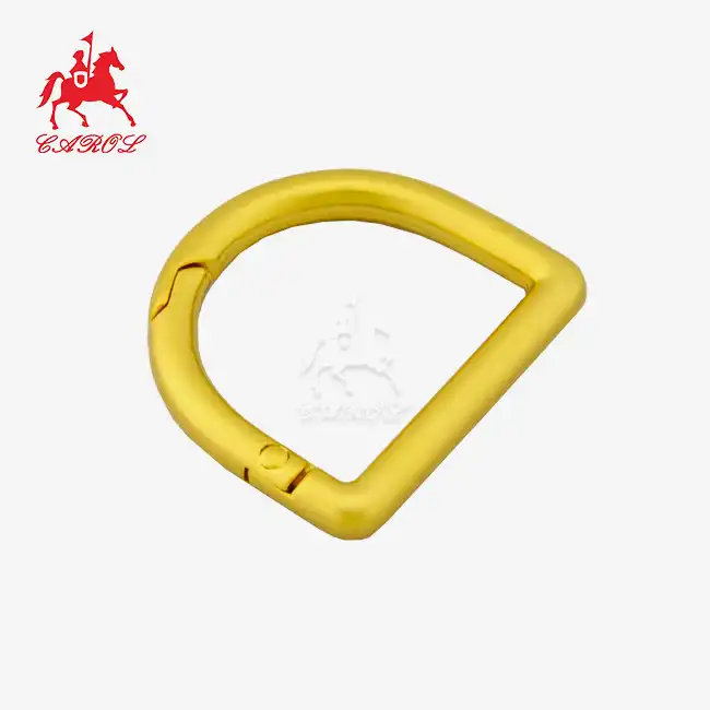 D-shaped Spring Ring Clasp D-shaped Spring Ring Clasp