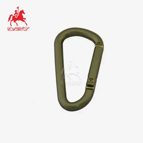D-shaped Carabiner Hook Outdoor Climbing Key Chain3