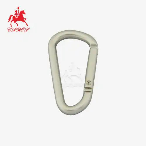 D-shaped Carabiner Hook Outdoor Climbing Key Chain 5
