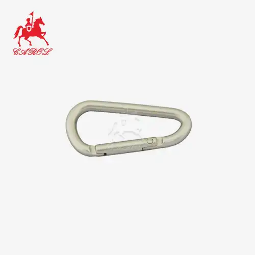 D-shaped Carabiner Hook Outdoor Climbing Key Chain 6 D-shaped Carabiner Hook Outdoor Climbing Key Chain 6
