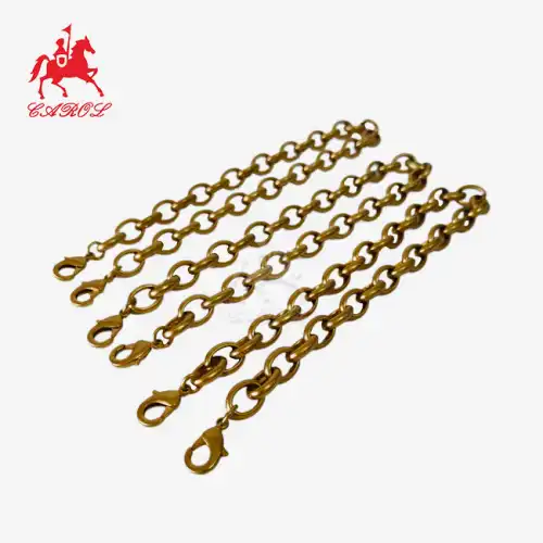 Chunky Oval Alloy Metal Chain 2 Chunky Oval Alloy Metal Chain 2