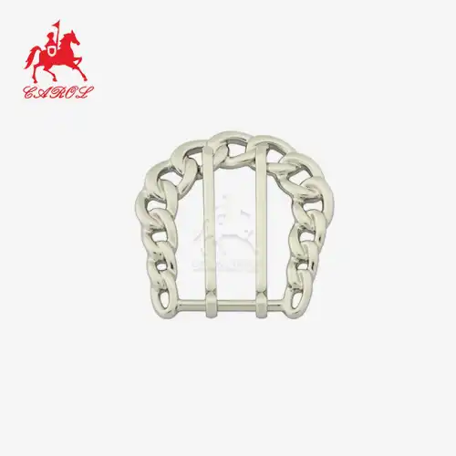 Two Pins Alloy Belt Buckle C