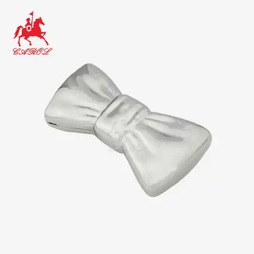 Mini Women Metallic Bow Evening Clutch Hardware 3