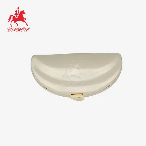 Women's Moon Shaped Metallic Clutch Evening Bag Hardware D Women's Moon Shaped Metallic Clutch Evening Bag Hardware D