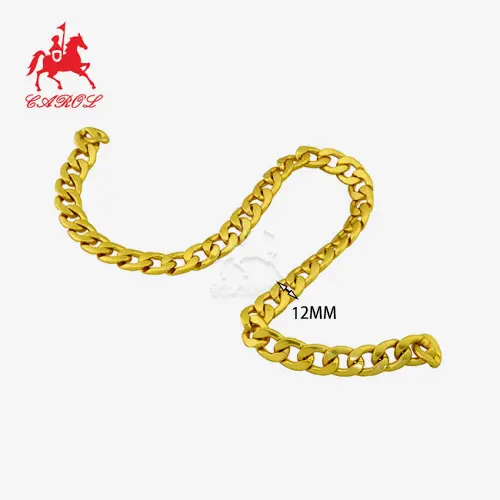 Chunky Oval Alloy Metal Chain 1