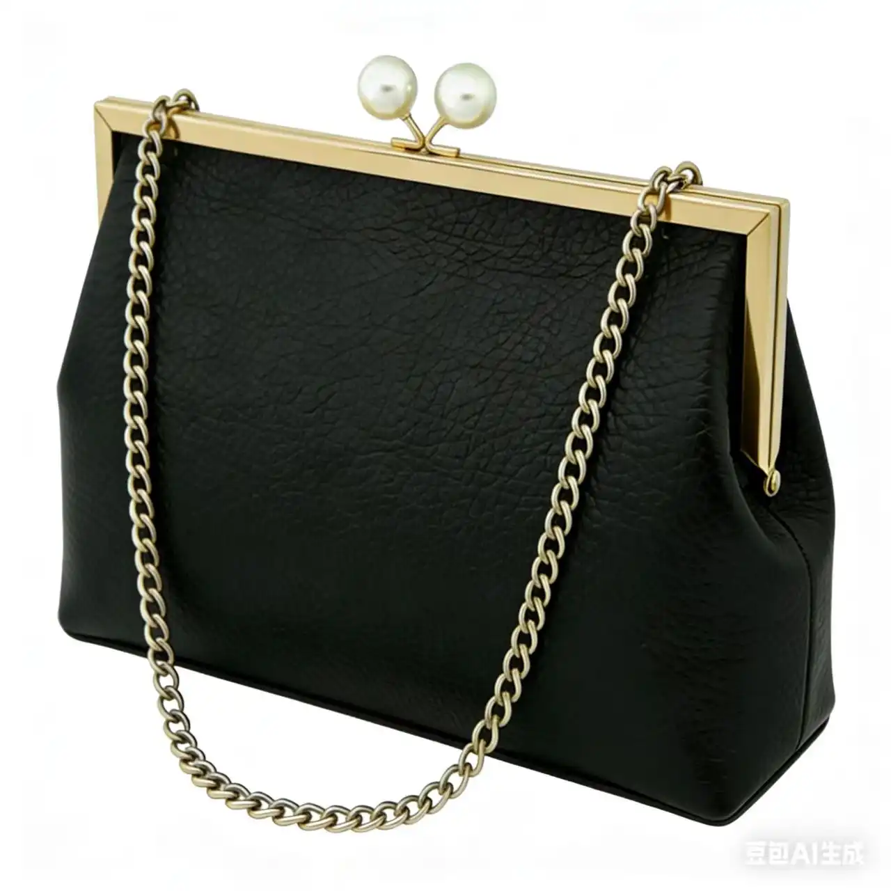  rectangular pearl kiss lock purse bag frame