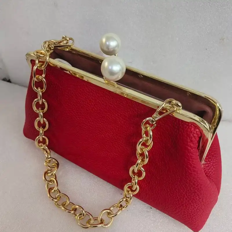  rectangular pearl kiss lock purse bag frame