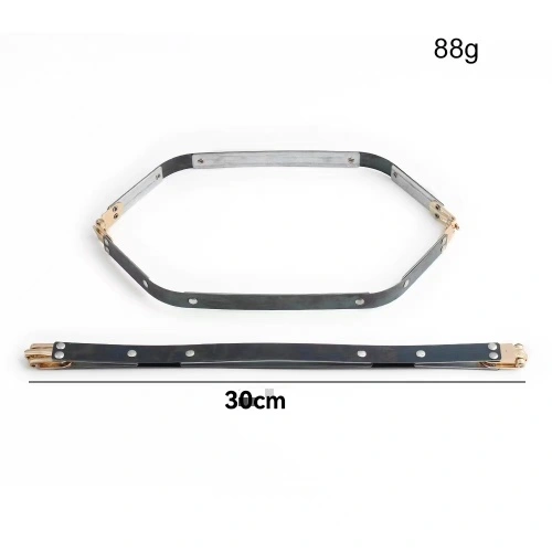  hexagonal shaped metal internal flex frame