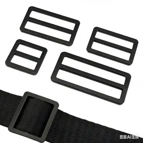 rectangular adjuster buckles