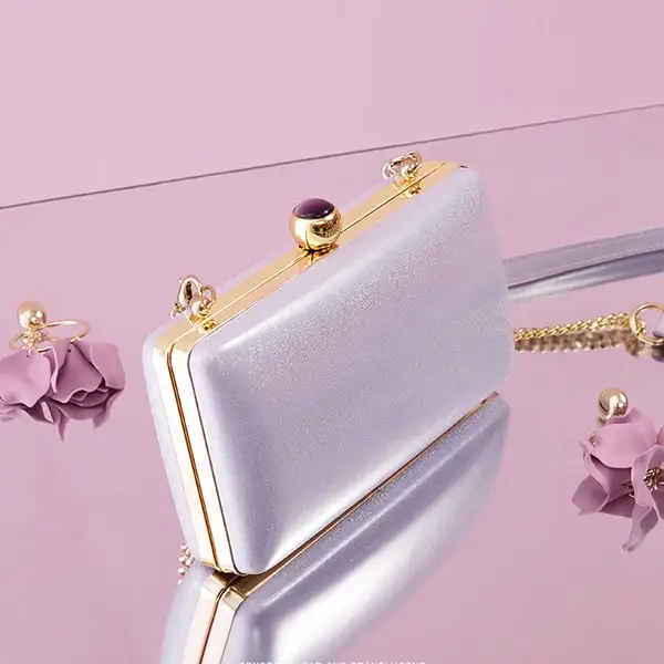 square evening bag frame