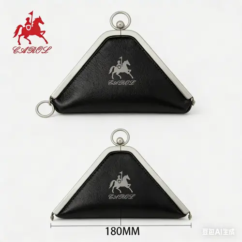 Triangle purse frames 