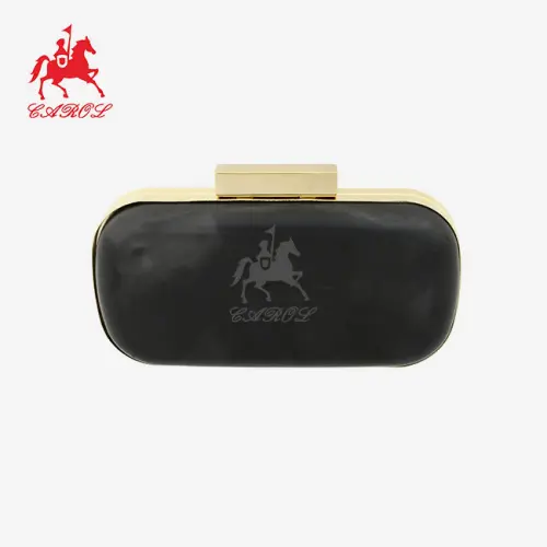 oval frame box clutches 