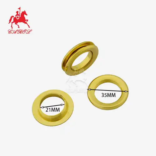 metal round eyelets