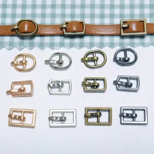 double-ended pin buckle