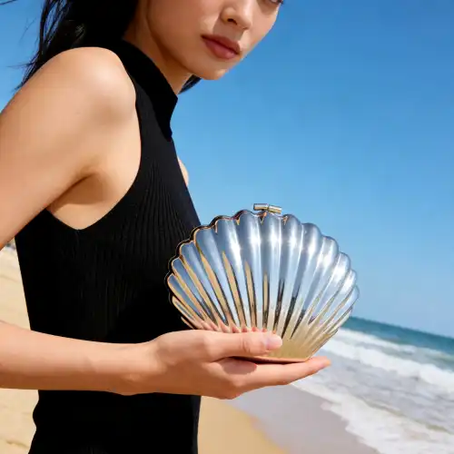 seashell clutch frame