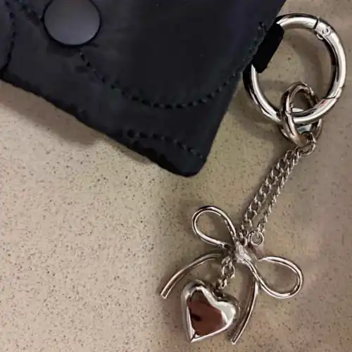 heart O ring chain