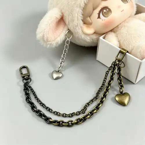heart O ring chain heart O ring chain