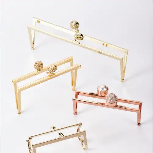 square purse frame