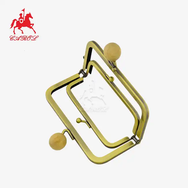 How to install metal purse frame?