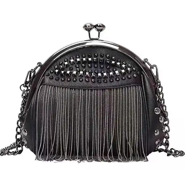 How to clean metal purse chain?
