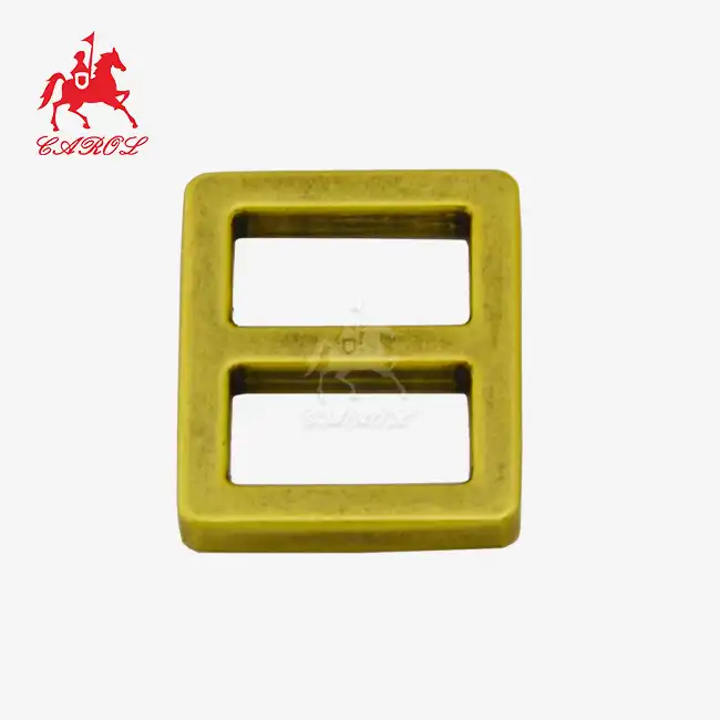 How to use a flat adjuster buckle?