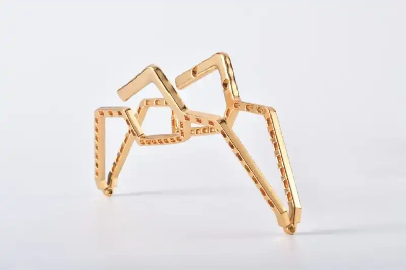 Can I use a metal clasp frame on a leather bag?