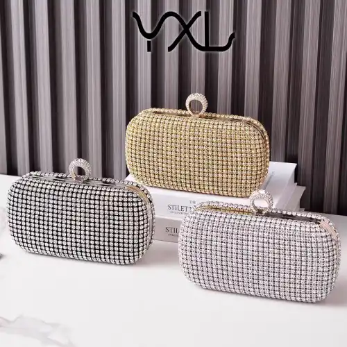 What are the advantages of an iron metal evening bag frame?