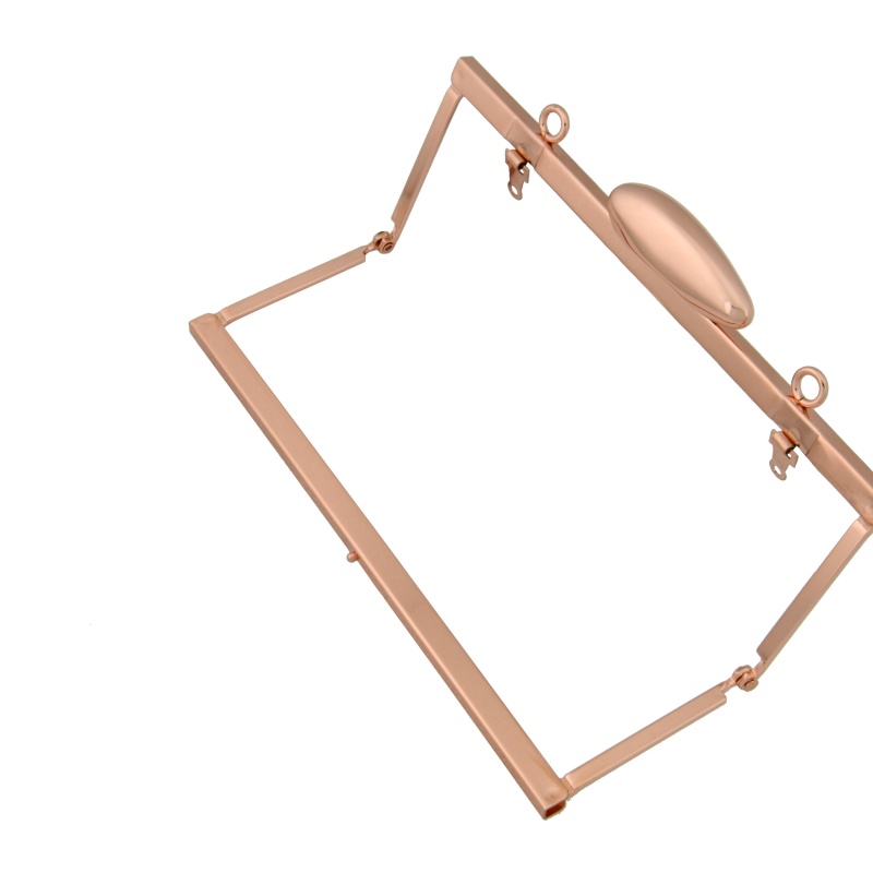 Brushed Antiquebrass vs. Light Gold for rectangular metal wallet frames