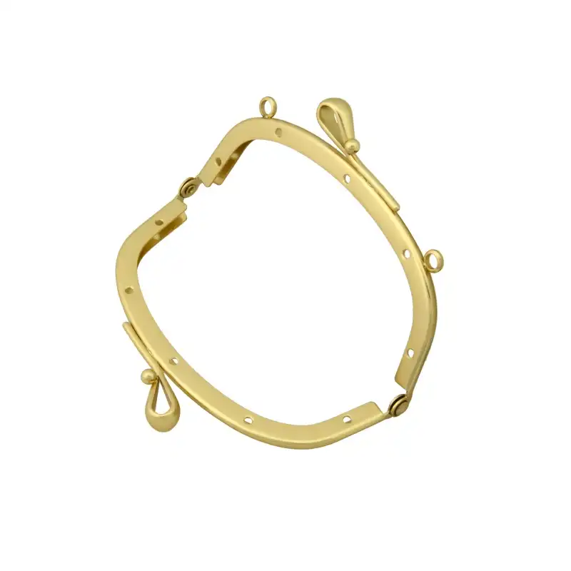 NSS Salt Spray Tested For Curved Metal Coin Purse Frame