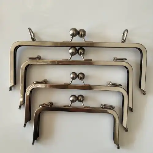 How to keep kiss lock on purse from losing finish?