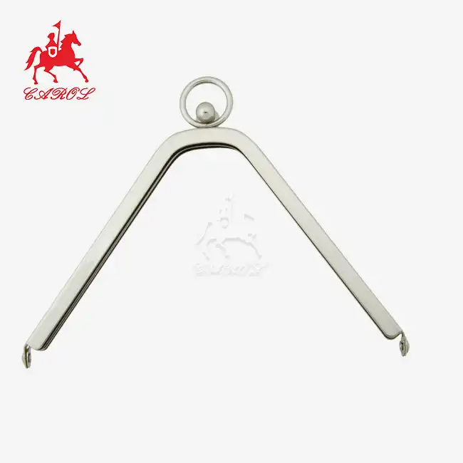 Triangle Clutch Purse Metal Frame Installation Method