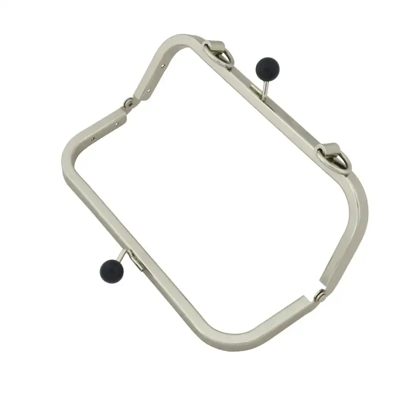 What is square round corner purse frame's open or closed structure?
