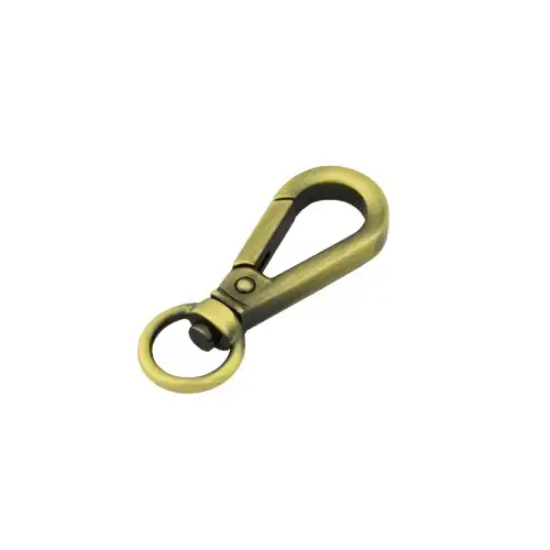 What can a zinc alloy snap hook be used for?