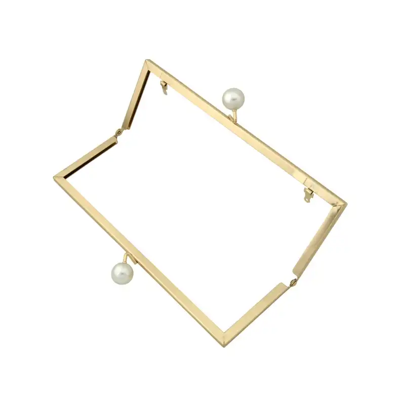 Why Are Rectangular Pearl Kiss Lock Purse Bag Frames a Must-Have?